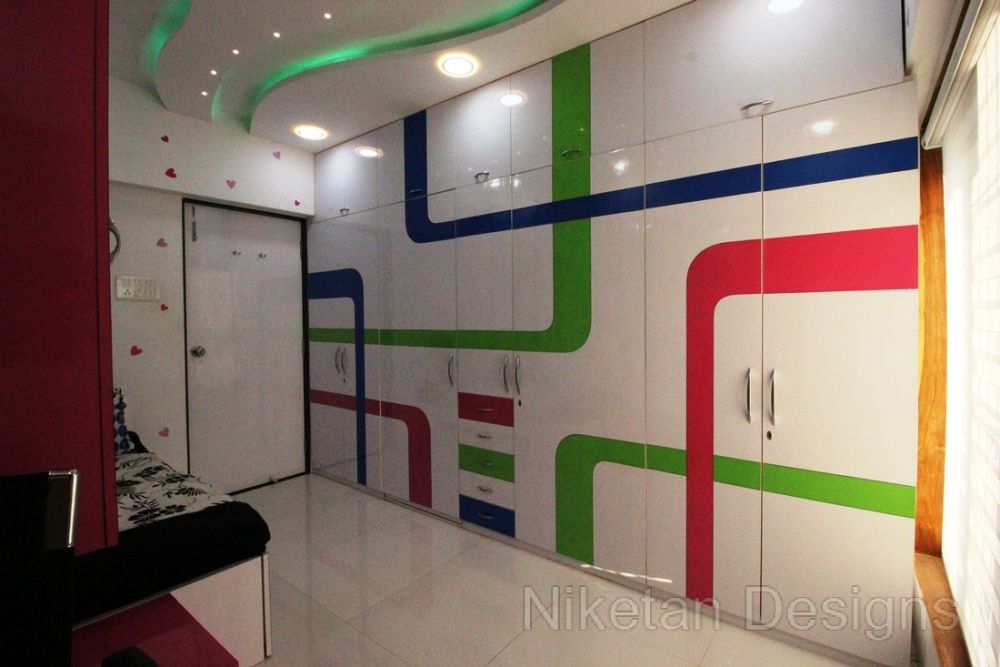 Niketan's interior design ideas for wardrobe